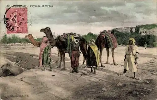 CPA Algérie, Paysage et Types