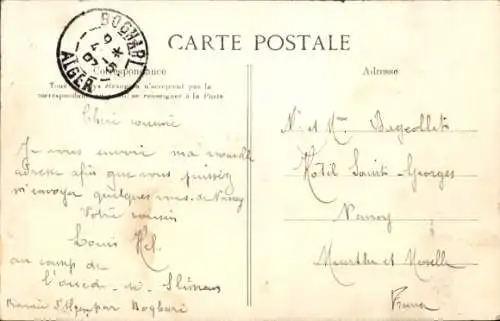 CPA Algérie, Paysage et Types