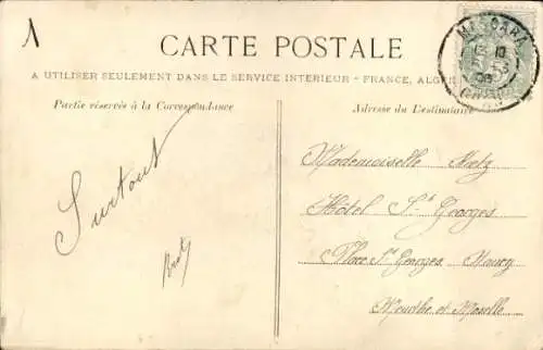 Ak Algerien, Mann mit Zigarette, Portrait