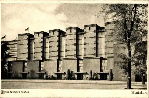 Ak Magdeburg an der Elbe,  Stadthalle