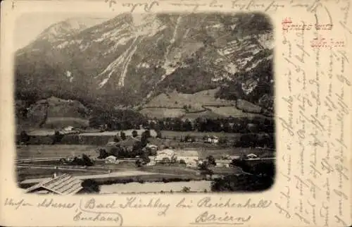 Ak Kirchberg Bad Reichenhall in Oberbayern, Gruß aus Bad Kirchberg bei Reichenhall, Baiern