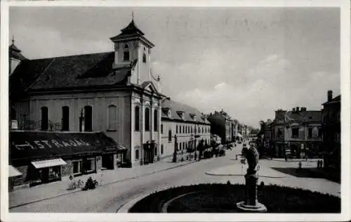 Ak Prostějov Proßnitz Region Olmütz, Platz