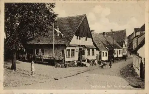 Ak Sønderborg Sönderborg Dänemark, Kirkegade