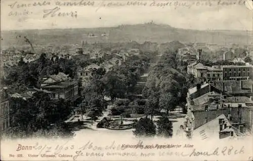 Ak Bonn am Rhein, Stadtansicht, Kaiserswerther Allee, 1903, postale Verwendung