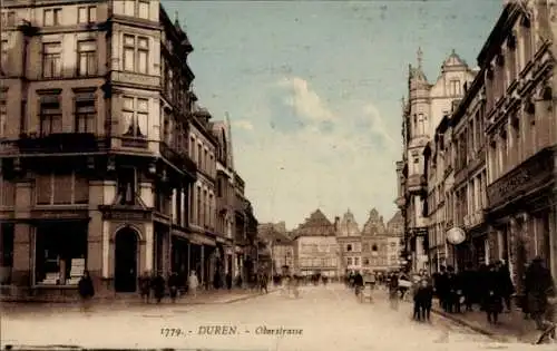 Ak Düren im Rheinland, Oberstrasse
