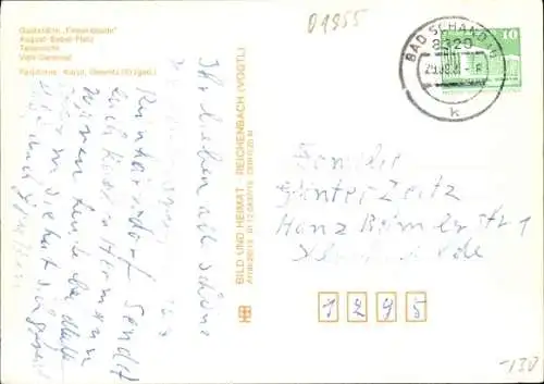 Ak Sebnitz Sächsische Schweiz, Verschiedene Ansichten von  Postkartenstil, Text 'SEBNITZ'