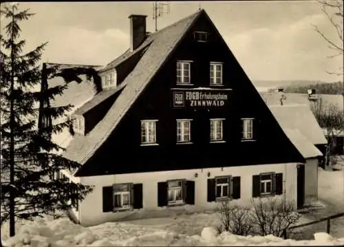 Ak Zinnwald Georgenfeld Altenberg im Erzgebirge, FDGB Erholungsheim
