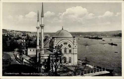 CPA Constantinople Istanbul Turquie, Mosquée de Dolma-Bagtche
