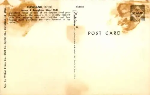 PC Cleveland, Ohio, USA, Jones & Laughlin Steel Mill