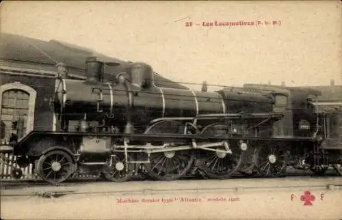 Ak Französische Eisenbahn, Lokomotive, Model 1906