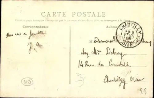 CPA Jouy-le-Potier Loiret, Grande Rue