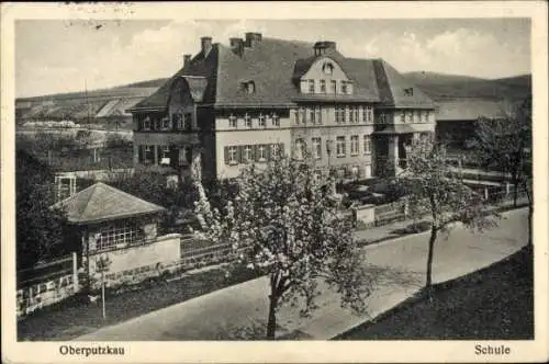 Ak Oberputzkau Putzkau in der Oberlausitz, Schule
