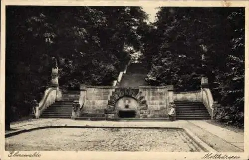 Ak Eberswalde in der Mark, Moltketreppe