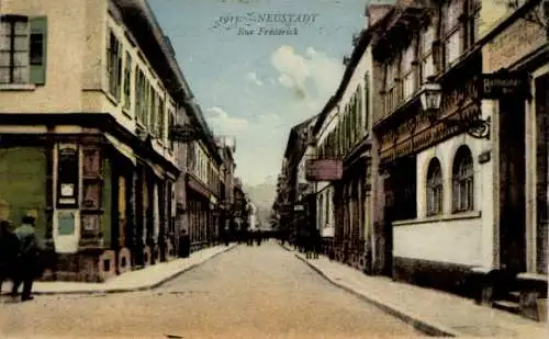 Ak Neustadt an der Weinstraße, Rue Frederick
