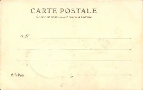 Passepartout Ak Portrait Mädchen mit Katze