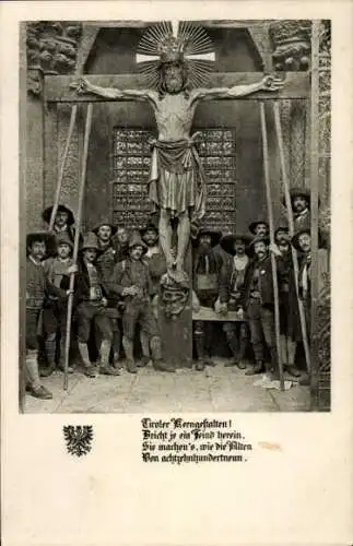 Ak Tiroler Kerngestalten, Kriegshilfsbüro