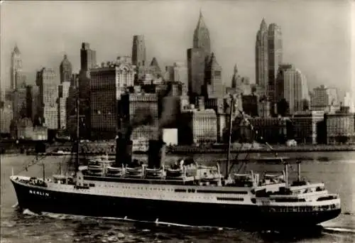 Ak Norddeutscher Lloyd Bremen, MS Berlin