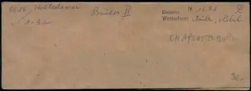 Kontaktabzug Fotos Berlin Charlottenburg, Holtzdamm, Baulos II, 3 Fotos ca. 4x2 cm