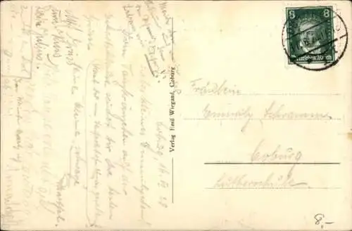 Ak Coburg in Oberfranken, Restaurant Eckardtklause