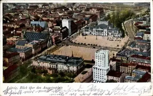 Ak Leipzig in Sachsen, Augustusplatz