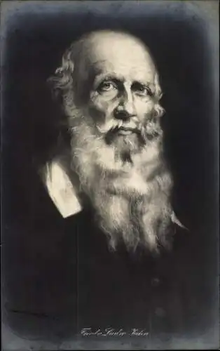 Ak Turnvater Friedrich Ludwig Jahn, Portrait
