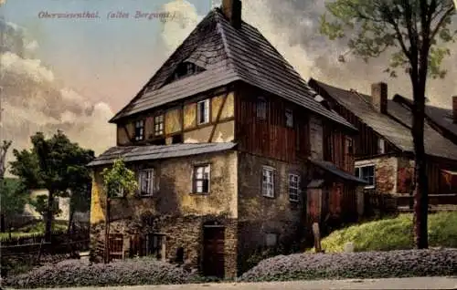 Ak Oberwiesenthal im Erzgebirge, Altes Bergamt, Nenke und Ostermaier 2445