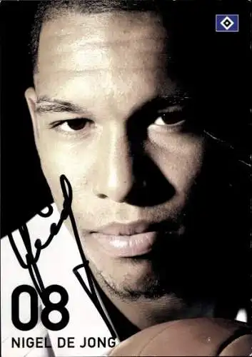 Ak Basketballer Nigel de Jong, Autogramm
