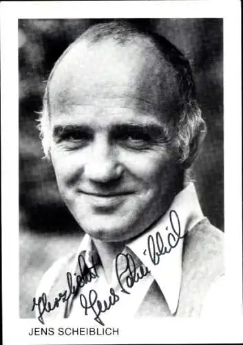 Ak Schauspieler Jens Scheiblich, Portrait, Autogramm