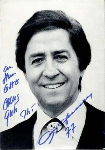 Foto Ak Sänger Vico Toriani, Autogramm