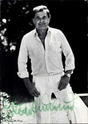 Ak Schlagersänger Gerhard Wendland, Portrait, Autogramm