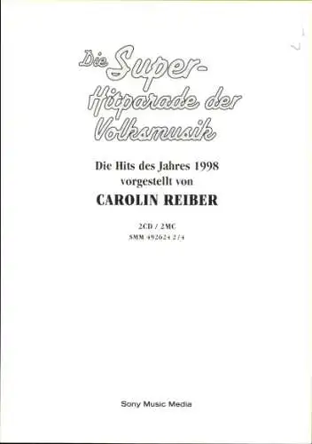 Foto Ak Moderatorin Carolin Reiber, Autogramm