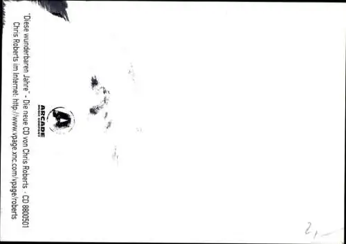 Foto Ak Sänger Chris Roberts, Autogramm