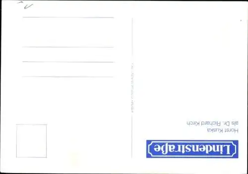 Ak Schauspieler Horst Kuska, Autogramm