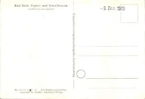 Ak Langenburg in Württemberg, Fliegeraufnahme