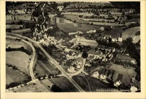 Ak Weissenohe Weißenohe in Oberfranken, Fliegeraufnahme