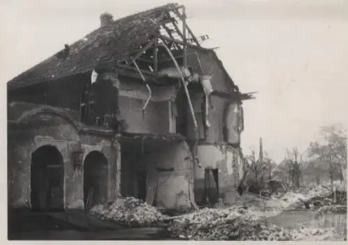Original Foto Berlin Charlottenburg, Pulsstraße, Frauenklinik, um 1946, ca. 13 x 18 cm