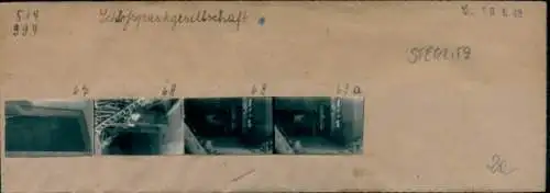 Kontaktabzug Fotos Berlin Steglitz, Schlossparkgesellschaft, 4 Fotos ca. 4x2 cm