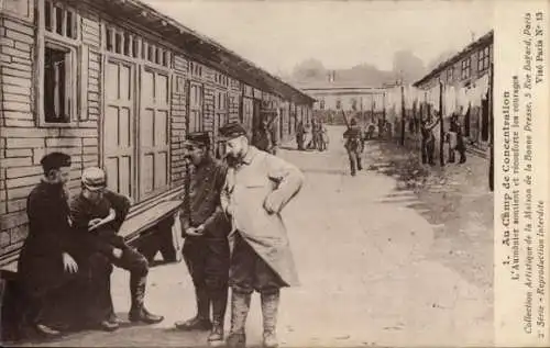 PC At Concentration Camp, The Chaplain supports and comforts the courageous