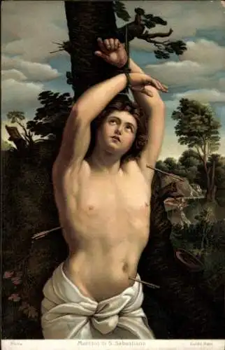 Künstler Ak Reni, Guido, Martirio di S. Sebastiano
