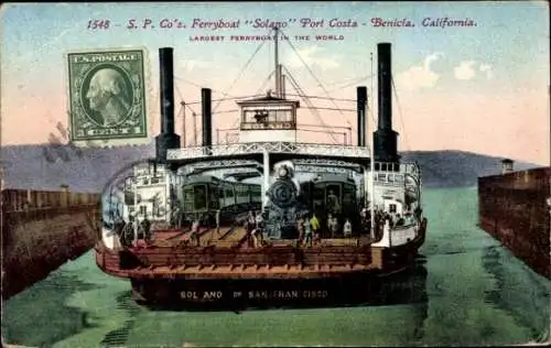 PC Ferryboat Solano, Port Costa, California