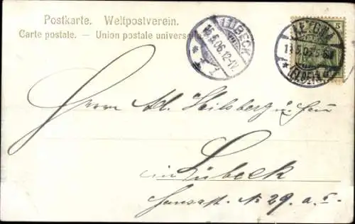 Ak Dampfer Deutschland, HAPAG