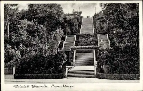 Ak Eberswalde in der Mark, Bismarcktreppe