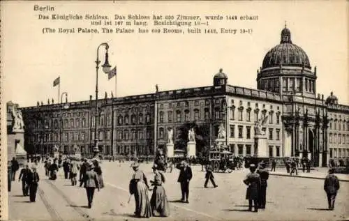 Ak Berlin, Königliches Schloss