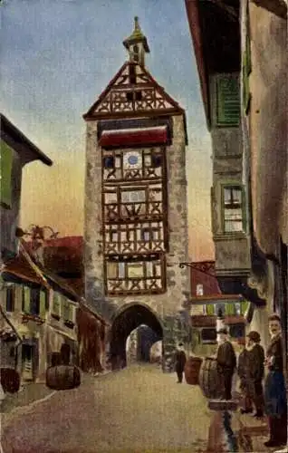 Ak Igney Avricourt Meurthe et Moselle, vue de la ville en 1915