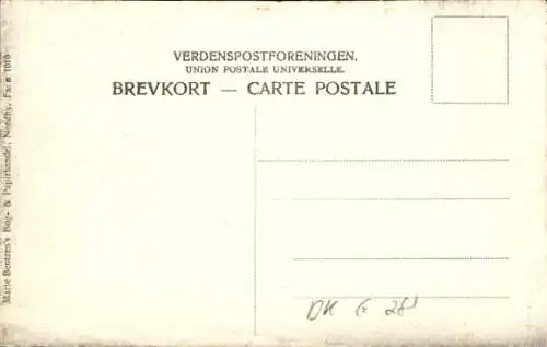 Ak Nordby Fanø Fanö Dänemark, Hovedgaden, Straßenpartie, Anwohner, Geschäft 