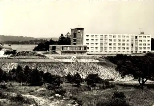 Ak Feldberg in Mecklenburg, FDGB Erholungsheim Freundschaft, Außenansicht