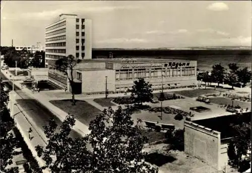 Ak Ostseebad Prora Binz auf Rügen, FDGB-Erholungsheim Arkona, Urlaubsrestaurant, Landschaft, G...