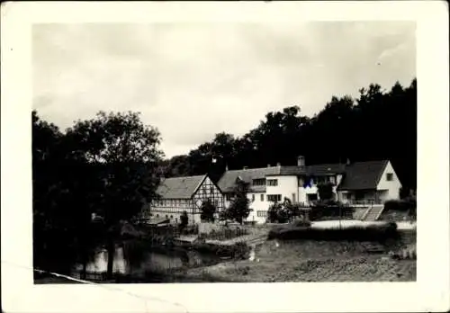 Ak Hütten Krölpa in Thüringen, Kindergenesungsheim