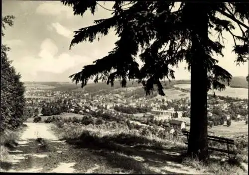 Ak Olbernhau im Erzgebirge, Totalansicht