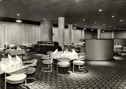 Ak Ostseebad Warnemünde Rostock, Hotel Neptun, Hotelrestaurant Koralle